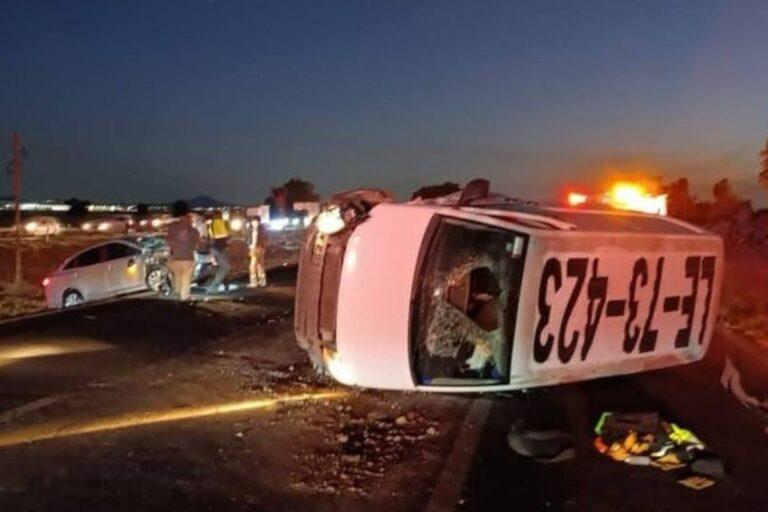 Imagen: Choque en Zapotlán colapsa autopista México-Pachuca