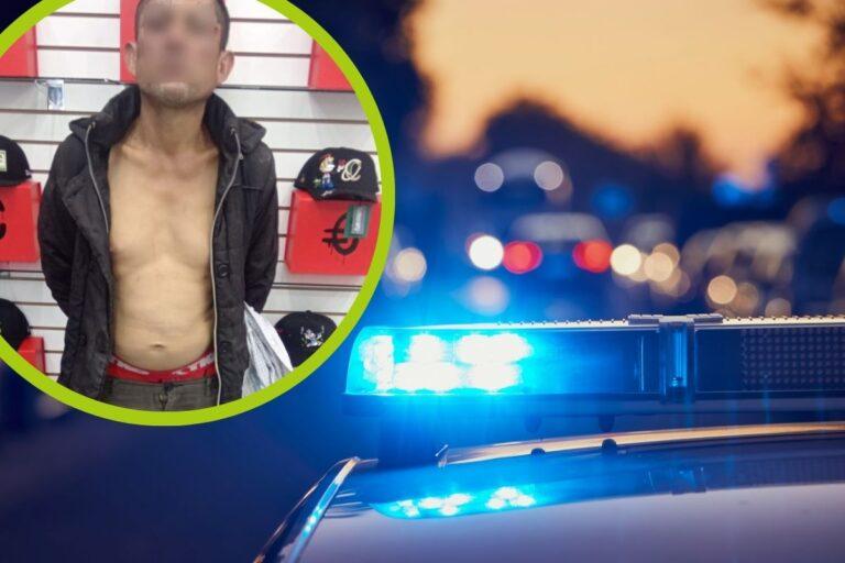 Imagen: Ladrón es detenido tras intentar robar tienda deportiva en Pachuca