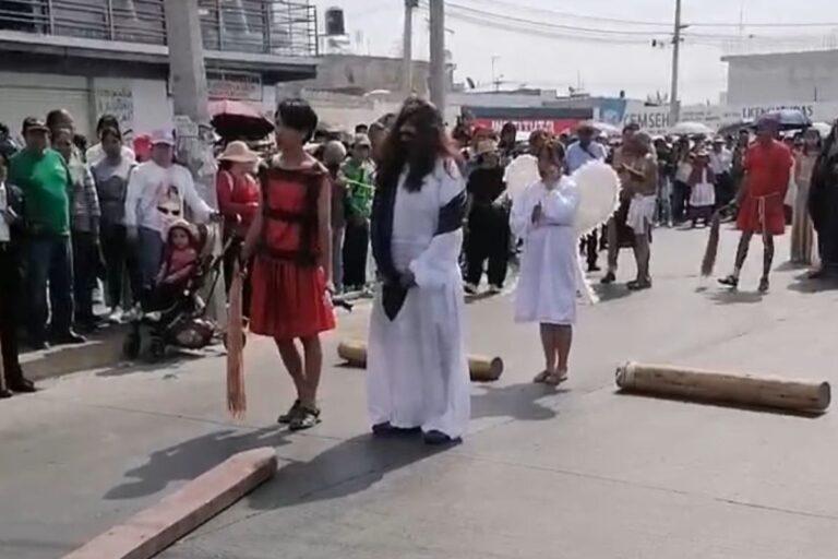 Imagen: Viacrucis en Tizayuca: una jornada de devoción y respeto durante la Semana Santa