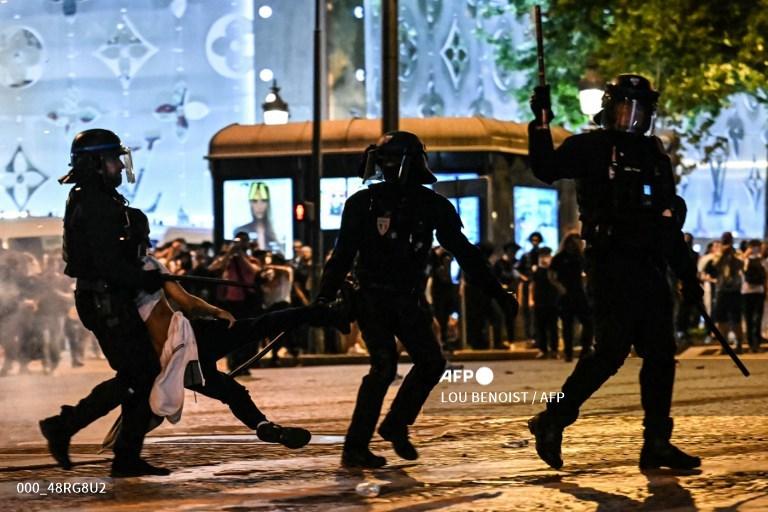 Imagen: ¡294 detenidos! París estalla en disturbios tras victoria del PSG en Champions League