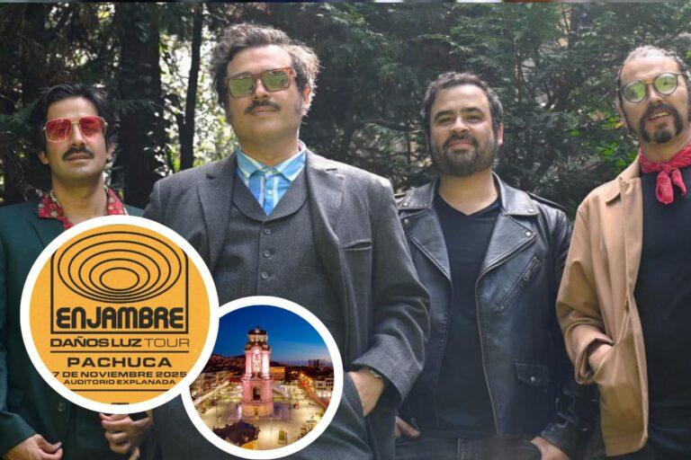 Imagen: Enjambre está de vuelta en Pachuca: ¿cuánto cuestan los boletos para el Daños Luz Tour?