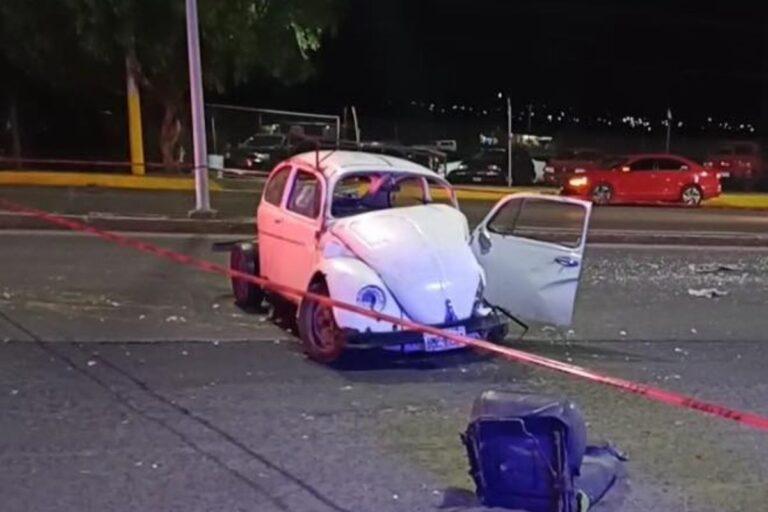 Imagen: Conductor se da a la fuga tras accidente vial en Tlahuelilpan