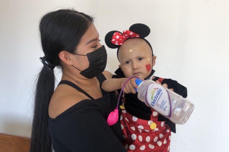 Imagen: Luz, César y Manuel y su lucha contra el cáncer infantil
