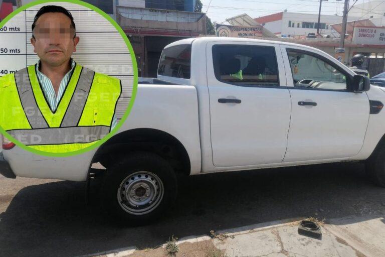 Imagen: Servidor público de Hidalgo es investigado tras ser detenido en Durango