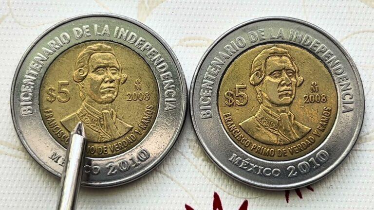 Imagen: Esta moneda de cinco pesos se vende en hasta 400 mil pesos