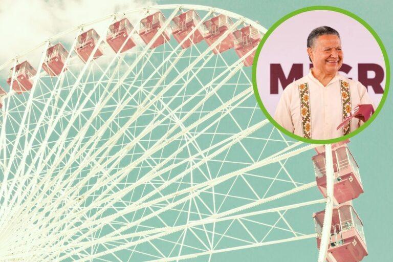 Imagen: Podría haber rueda de la fortuna en parque cultural, anuncia Julio Menchaca