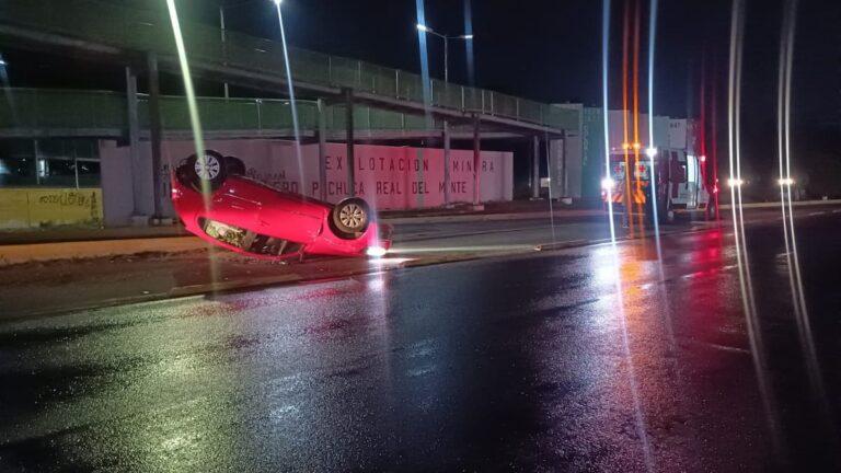 Imagen: Pachuca: Accidente en bulevar Felipe Ángeles deja un lesionado