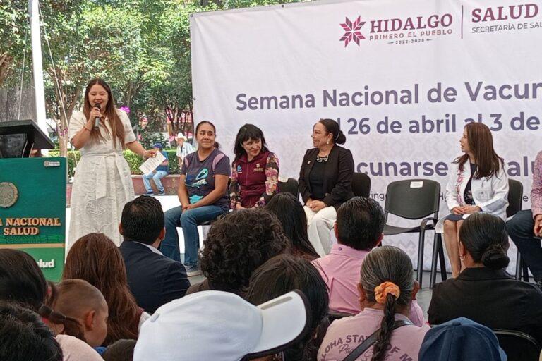 Imagen: Prevé SSH cobertura del 80% en primera semana se vacunación en Hidalgo