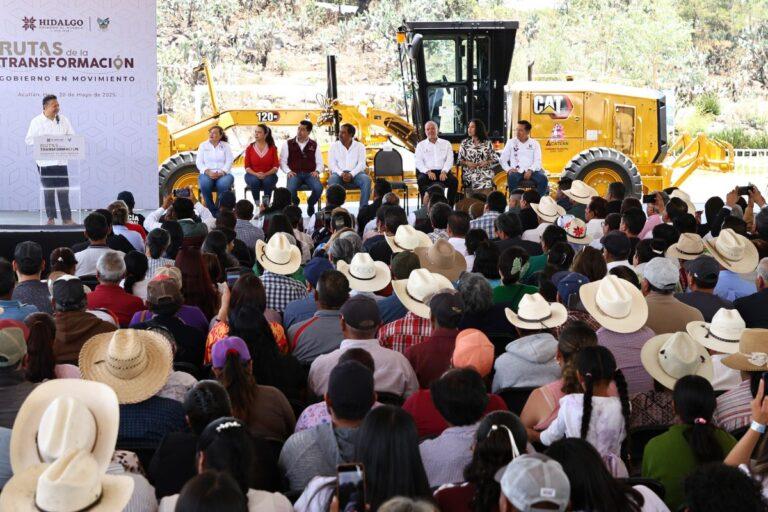 Imagen: Acatlán ha recibido 32 mdp del gobierno de Hidalgo para obras, afirma Julio Menchaca