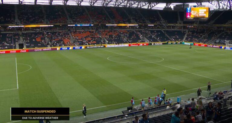 Imagen: Suspenden el Tuzos vs Salzburg por tormenta eléctrica