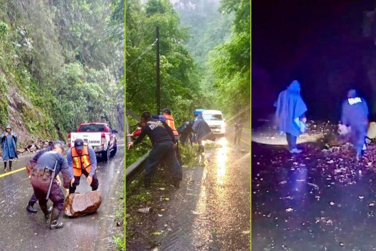 Imagen: Hidalgo intensifica operativos por el paso del huracán Erick: robos, deslaves y desapariciones