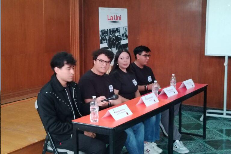Imagen: Estudiantes del Cenhies, en Pachuca, presentan serie “La uni”
