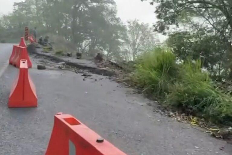 Imagen: Comienzan trabajos en la falla geológica de la carretera México-Tampico