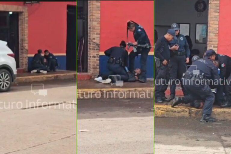 Imagen: Dos mujeres detenidas por grabar el video de un abuso policial en Acaxochitlán