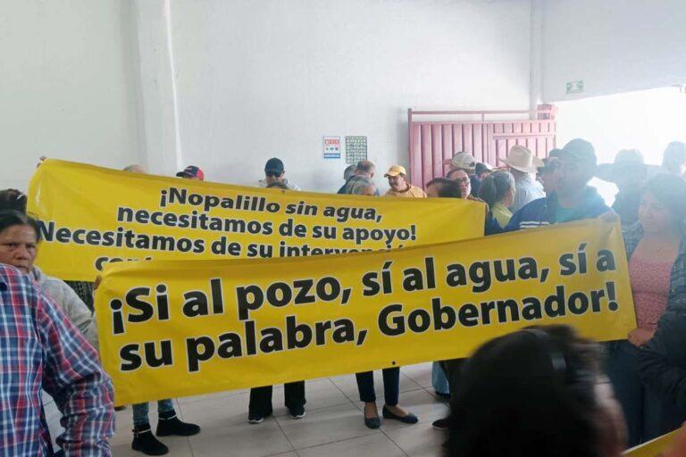 Imagen: Piden apoyo al gobierno para perforación de un pozo en Epazoyucan