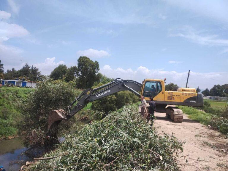 Imagen: Limpian el Río Tulancingo para evitar inundaciones durante la temporada de lluvias
