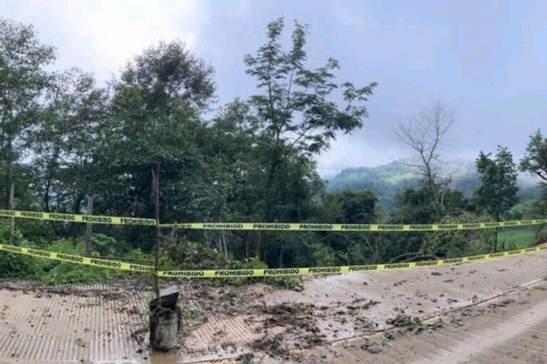Imagen: Por lluvias, comunidades de Xochicoatlán resultaron afectadas