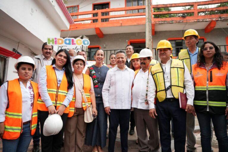 Imagen: Julio Menchaca reitera el compromiso para combatir la pobreza en Calnali