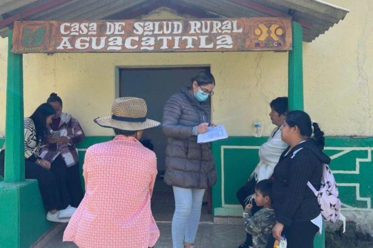 Imagen: Han habilitado 23 Casas de Salud en Huasca de Ocampo
