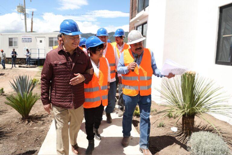 Imagen: Vivienda para el Bienestar: Autoridades supervisan el avance de la construcción de casas en Hidalgo