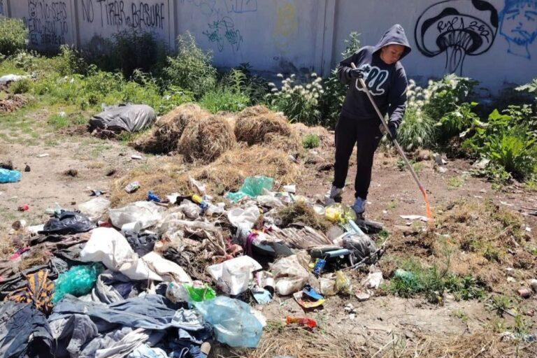 Imagen: Tizayuca: Autoridades limpian predios usados como basureros irregulares