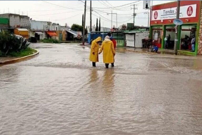 Imagen: En Tizayuca, transporte público se ve afectado por las lluvias
