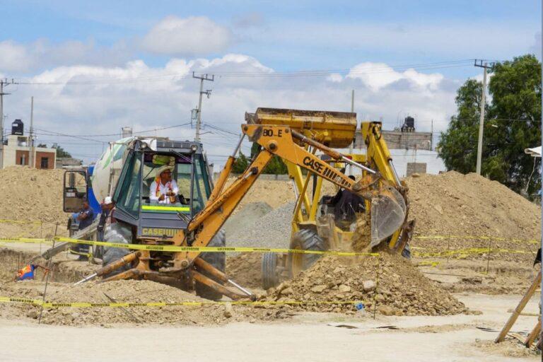 Imagen: En Tizayuca, comenzó la edificación del CBTIS 293
