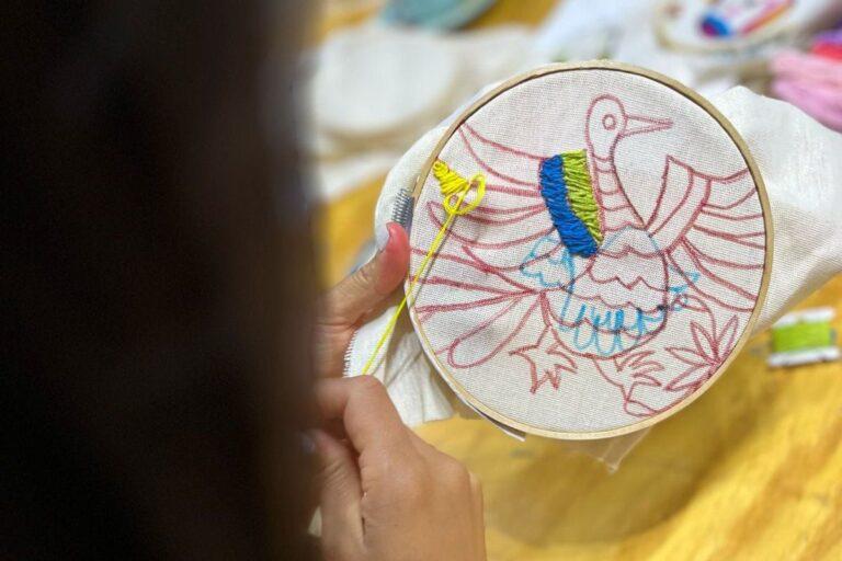 Imagen: Taller de bordado de Tenango llega a Pachuca con enfoque comunitario y cultural