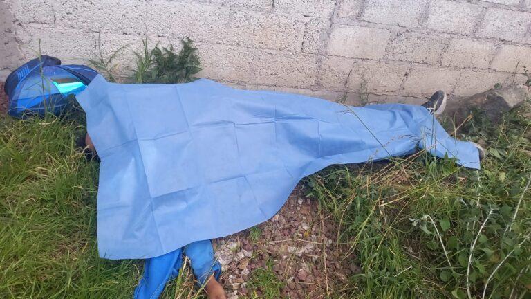 Imagen: Asesinan a un hombre en Tulancingo; recibió al menos cuatro disparos