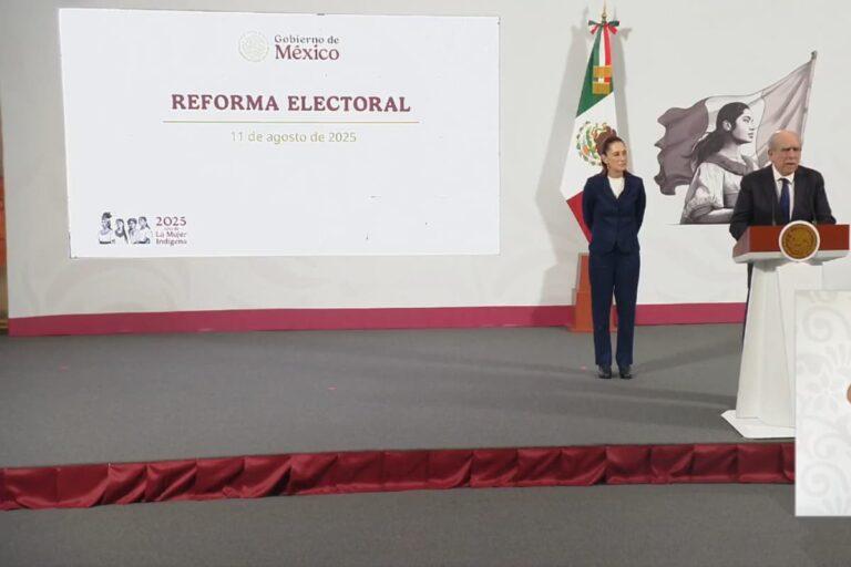 Imagen: Comisión para la Reforma Electoral presenta su plan de trabajo con Pablo Gómez al frente