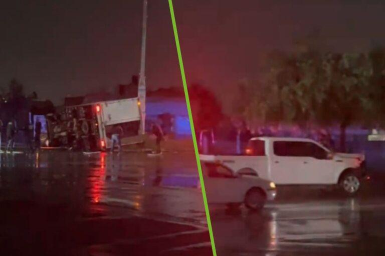 Imagen: Alerta Vial: Accidente entre camión de carga y camioneta en el bulevar Nuevo Hidalgo