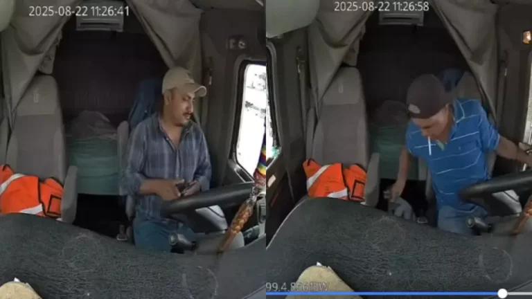 Imagen: Video: asaltan a chofer y se roban su tráiler en autopista de Estado de México