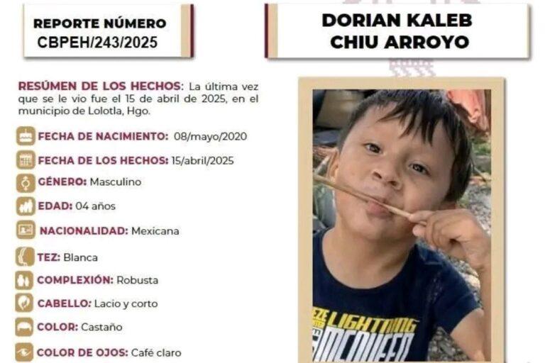Imagen: Van tres personas desaparecidas en la Sierra hidalguense