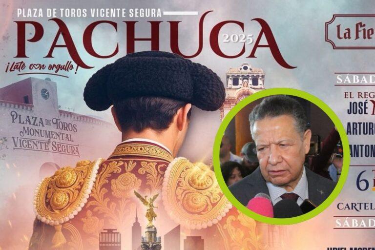Imagen: Esto dijo Julio Menchaca Salazar sobre las corridas de toros en la Feria de Pachuca 2025