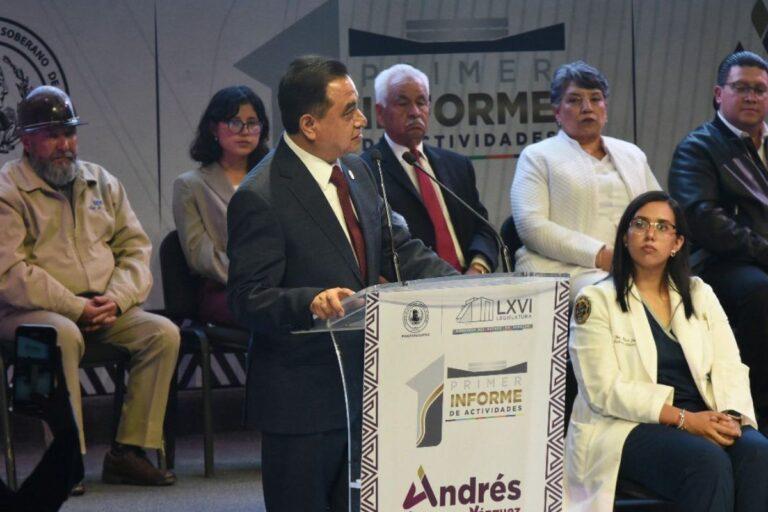 Imagen: Andrés Velázquez Vázquez rinde su primer informe como diputado de Pachuca