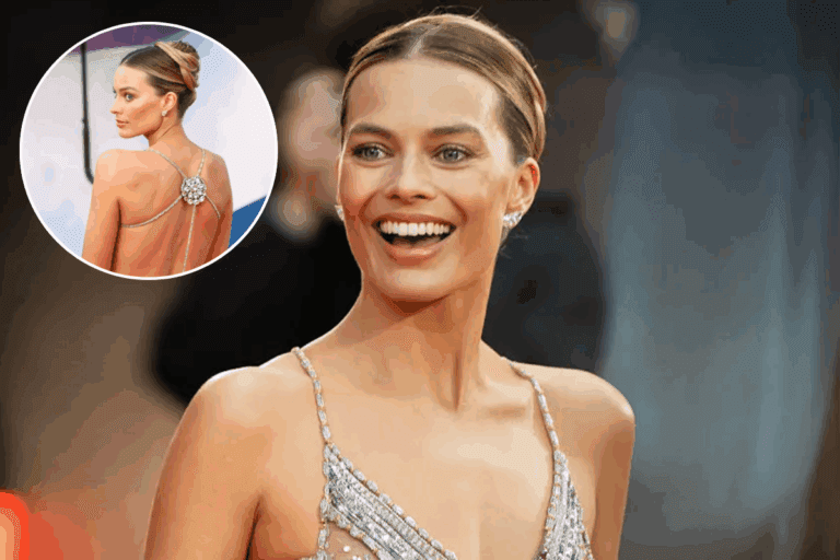 Imagen: Margot Robbie reaparece con un vestido de Armani Privé en Londres