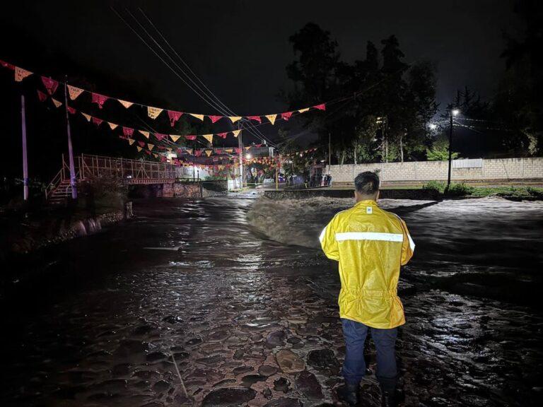 Imagen: Tepeji del Río: Protección Civil activa protocolos por riesgo en los ríos Tlautla y Palo Grande
