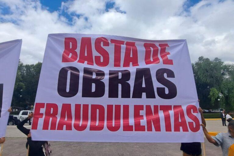 Imagen: En Tula, protestas enmarcaron el primer informe de gobierno