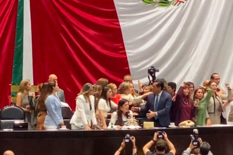 Imagen: Morenistas vs. Panistas: La tensión por Palestina desata riña en la Cámara de Diputados