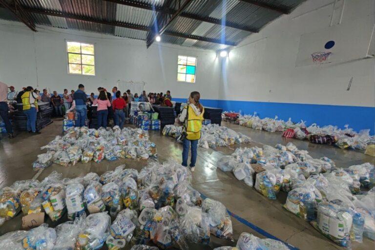 Imagen: Ante entrega de ayuda para damnificados, este es el exhorto que realizó el gobierno para los beneficiarios