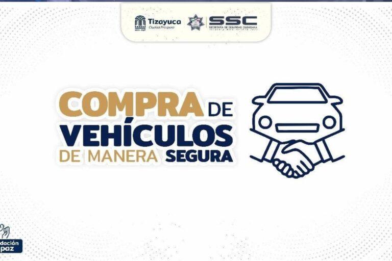Imagen: SSC de Tizayuca da acompañamiento en compraventa de vehículos; así puedes solicitarlo