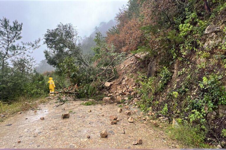 Imagen: ¿Qué afectaciones hubo en las carreteras de la Sierra hidalguense tras el paso del huracán Priscila?