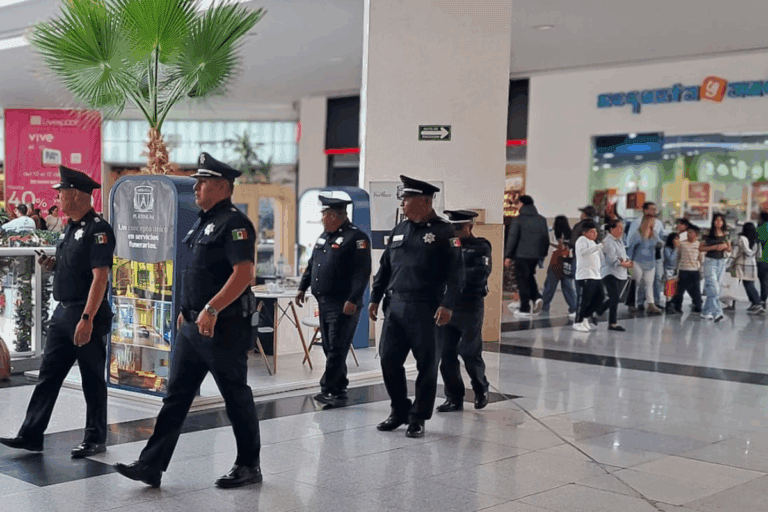 Imagen: Operativo del Buen Fin deja jornada sin incidentes en plazas de Pachuca