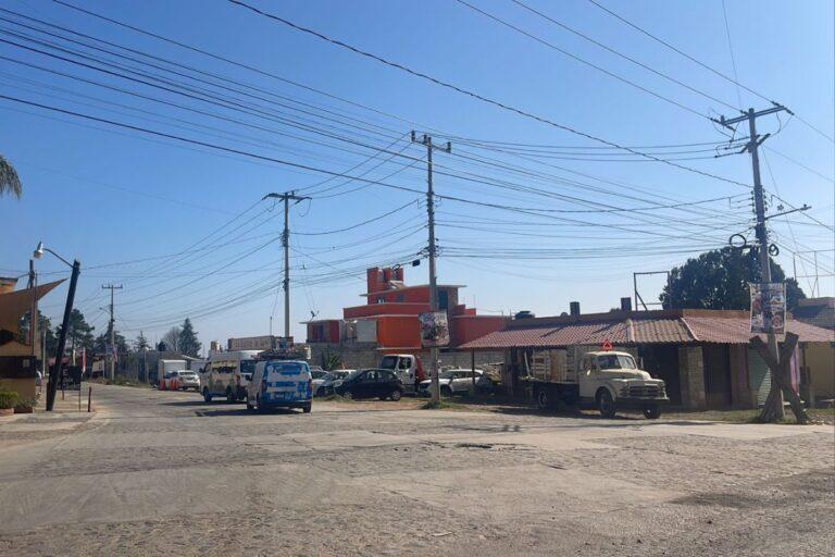 Imagen: Huasca: Arranca obra de rehabilitación de drenaje en esta zona del municipio