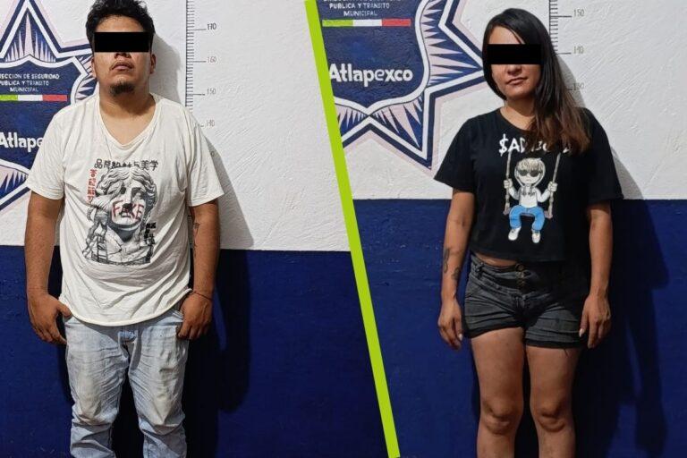 Imagen: Pareja fue detenida en Atlapexco; este fue el motivo