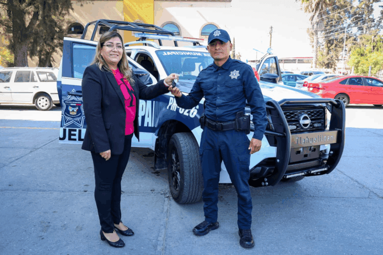 Imagen: Policía de Tlahuelilpan se refuerza con equipo y unidades nuevas