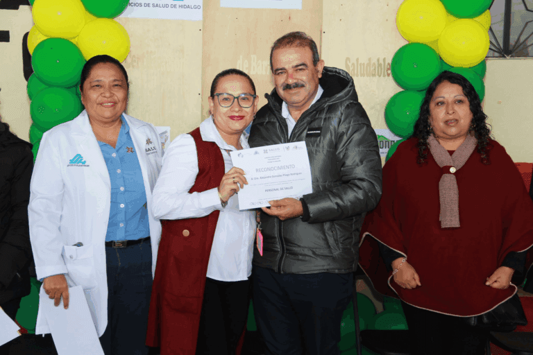 Imagen: Chapantongo recibe reconocimiento como entorno favorable a la salud