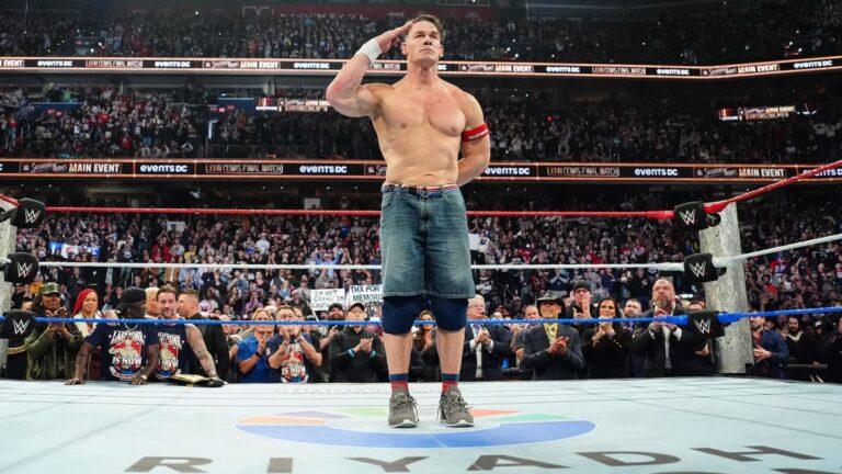 Imagen: John Cena cierra su carrera en la WWE durante el Saturday Night’s Main Event