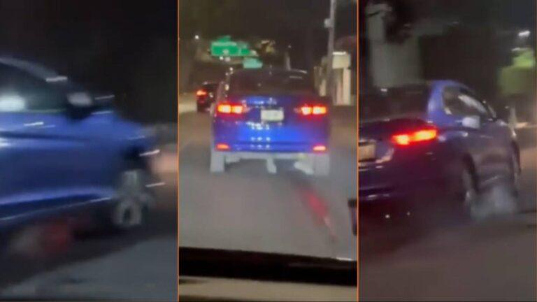 Imagen: Video: motociclista muere tras ser arrastrado varios kilómetros por un auto, en Ciudad de México