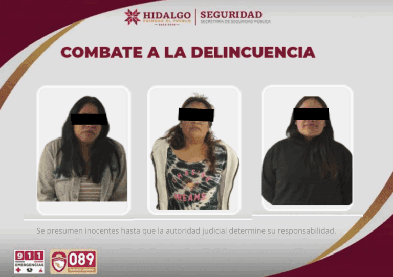 Imagen: Cae banda de asaltantes en Acaxochitlán; así operaban